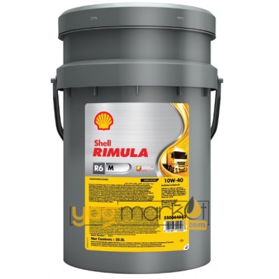 Shell Rimula R6 M 10W-40 - 20 L